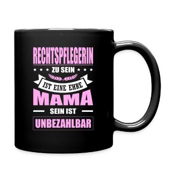Rechtspflegerin Zu Sein Eine Ehre Beamtin Abschied - Tasse einfarbig - Schwarz - Rechts