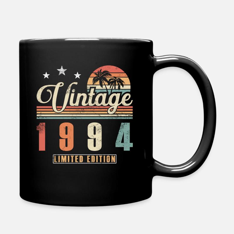 Original 1994 Vintage | Geburtstagsgeschenk 1994 - Tasse einfarbig - Schwarz