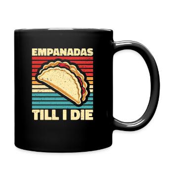 Empanadas - Cadeau parfait pour les gourmets - Mug uni - noir - Droite