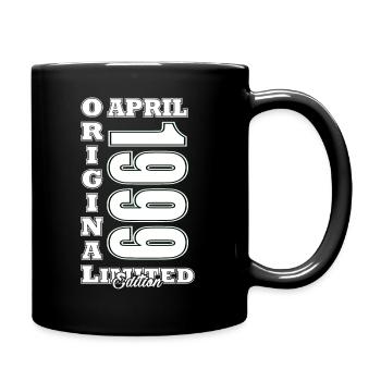 Avril 1999 Cadeau d’anniversaire Avril 1999 Avril - Mug uni - noir - Droite