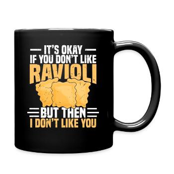 RAVIOLI 7 - Mug uni - noir - Droite