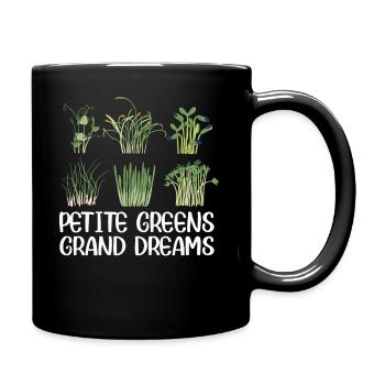 Urban Gardener Men Women Microgreens - Full Colour Mug - black - Right