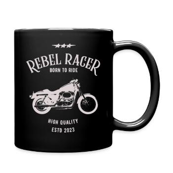 REBEL RIDER - Mug uni - noir - Droite
