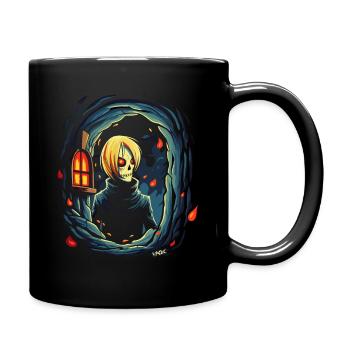 Demons are human too, too - Full Colour Mug - black - Right