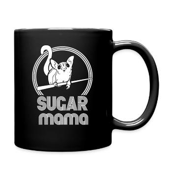 Sugar Mama Funny Sugar Glider Sugar Glider Moms - Full Colour Mug - black - Right
