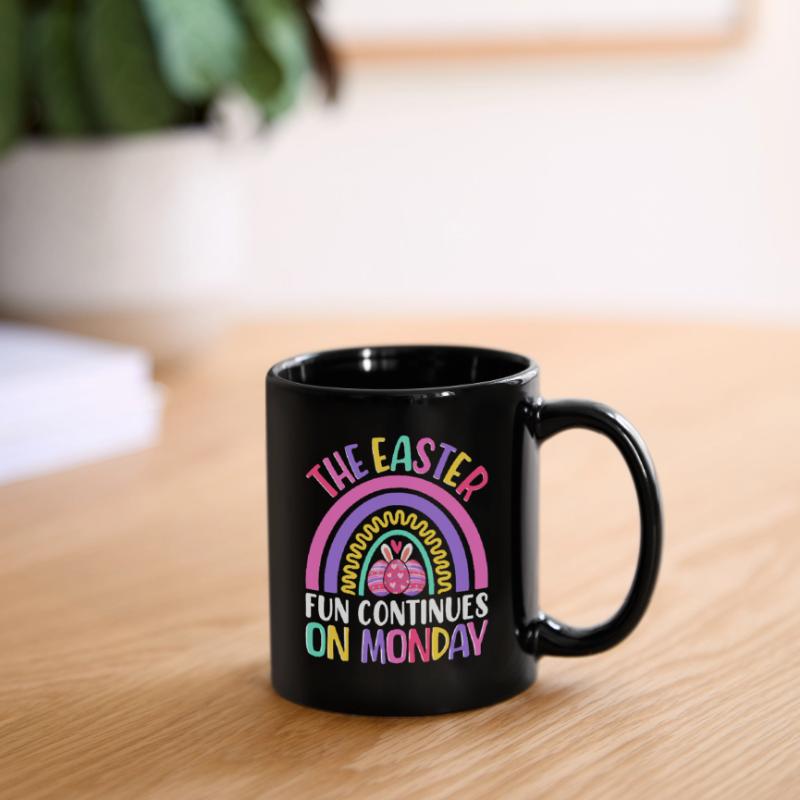 The fun continues on Easter Monday Easter time Easter Full Colour Mug
