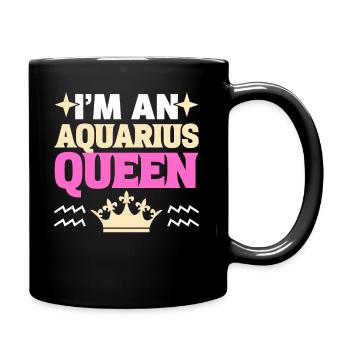 Sternzeichen-Saison Wassermann Astrologie - Tasse einfarbig - Schwarz - Rechts