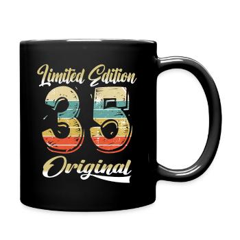 89 Years Birthday Vintage 1935 Limited Edition - Full Colour Mug - black - Right