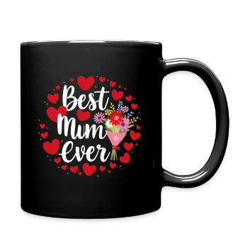 Best Mom Forever - Cadeau de fête des mères - Mug uni - noir - Droite