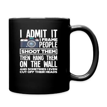 Funny Photographer Photographer - Full Colour Mug - black - Right