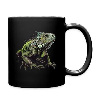 Iguana Graphics - Full Colour Mug - black - Right