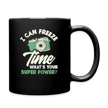 Photographe Superpouvoir de congélation du temps - Mug uni - noir - Droite