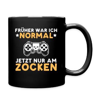 J’avais l’habitude d’être normal, maintenant je ne fais que jouer - Mug uni - noir - Droite