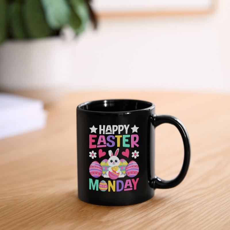 Happy Easter Monday! Easter Easter Eggs Easter Bunny Full Colour Mug