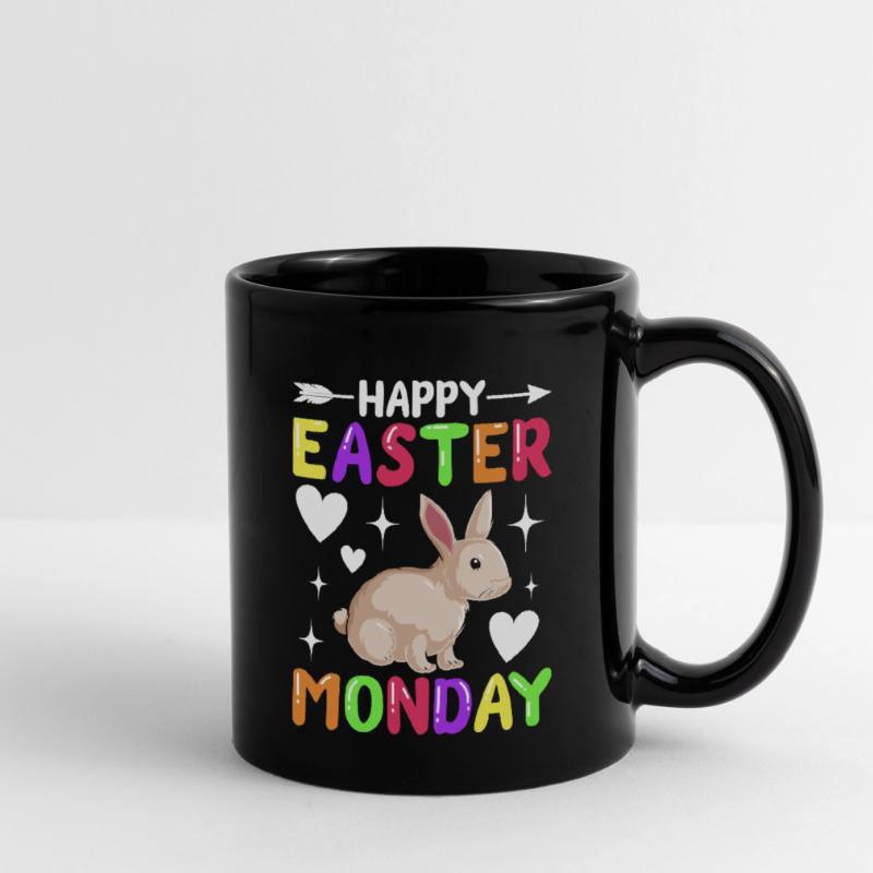 Happy Easter Monday! Easter Easter Eggs Easter Bunny Full Colour Mug