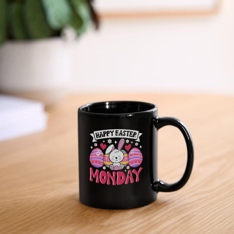 Happy Easter Monday! Easter Easter Eggs Easter Bunny Full Colour Mug