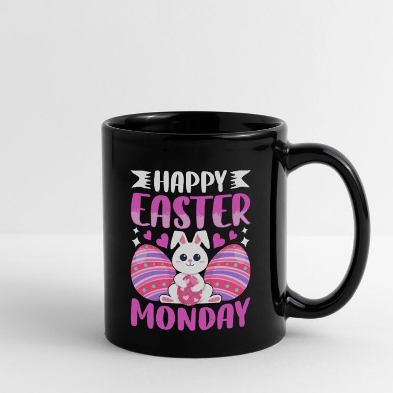 Happy Easter Monday! Easter Easter Eggs Easter Bunny Full Colour Mug