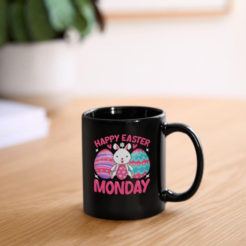 Happy Easter Monday! Easter Easter Eggs Easter Bunny Full Colour Mug