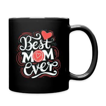 Best Mom Forever - Cadeau de fête des mères - Mug uni - noir - Droite