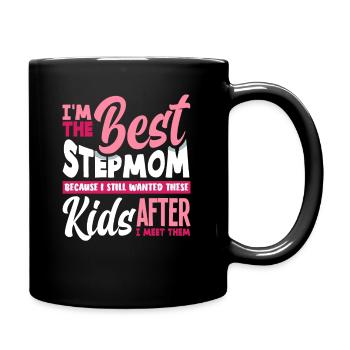 Meilleure belle-mère - Mug uni - noir - Droite