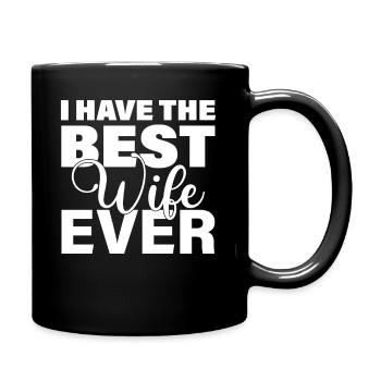 J’ai la meilleure femme jamais drôle mari cadeau - Mug uni - noir - Droite