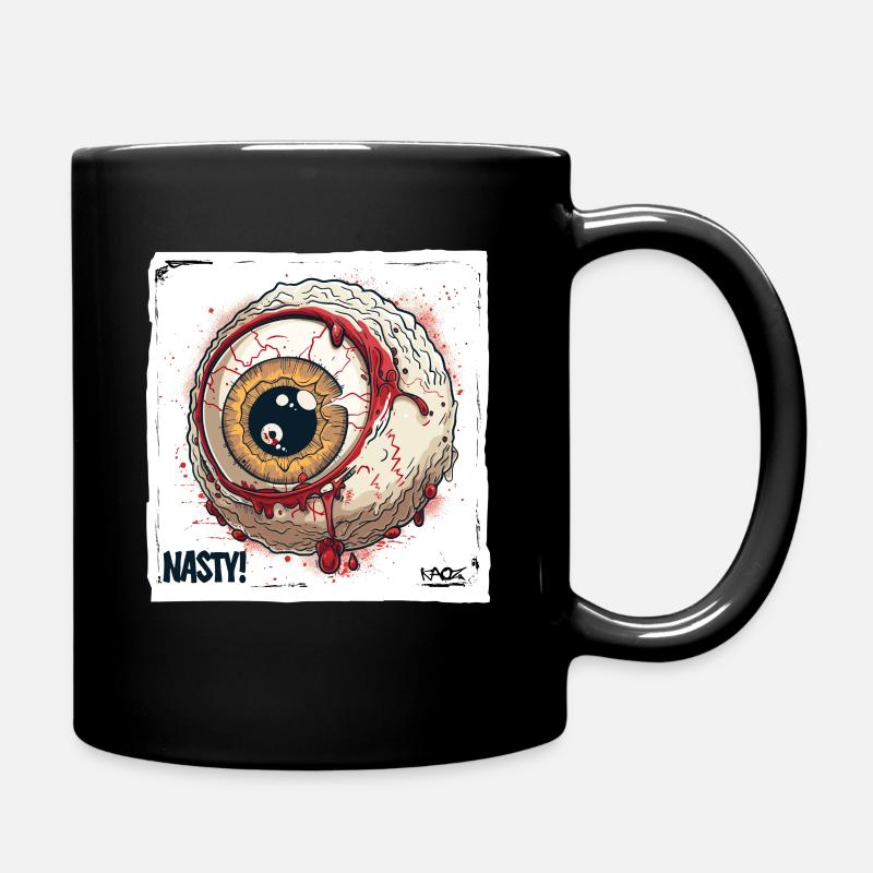 Un œil méchant et dégoûtant - Mug uni - noir