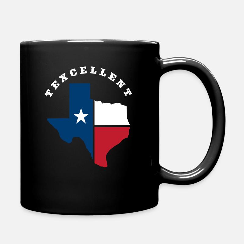 Texas Staat Herkunft - Tasse einfarbig - Schwarz