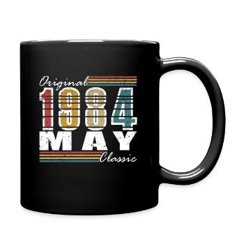 Vintage May 1984 May 1984 Vintage May 1984 - Full Colour Mug - black - Right