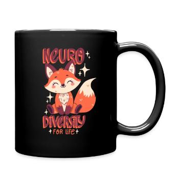 Neurodiversity - Full Colour Mug - black - Right