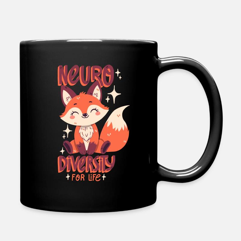 Neurodiversität - Tasse einfarbig - Schwarz