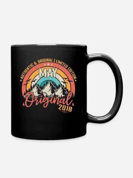 Mai 2018 Mai anniversaire 2018 Mai Originale - Mug uni - noir