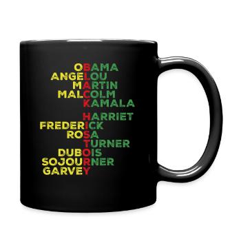 Black History Month Leaders Shirt - Full Colour Mug - black - Right