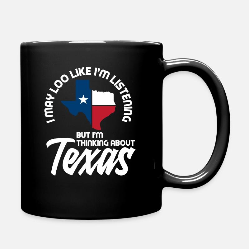 Texas Staat Stolz - Tasse einfarbig - Schwarz
