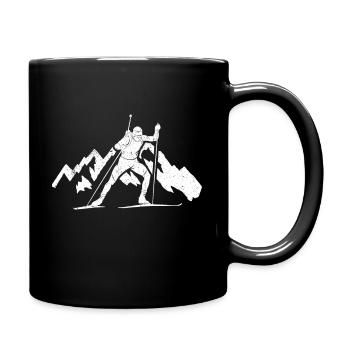 Biathlon Germany Sport Germany Biathlete Fan Sk - Full Colour Mug - black - Right