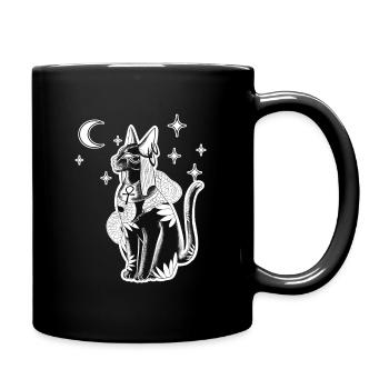 Bastet: a Feline Mystery - Full Colour Mug - black - Right