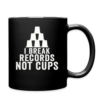 Sport Stacking Stacks Stacked Speed Cup - Tasse einfarbig - Schwarz - Rechts