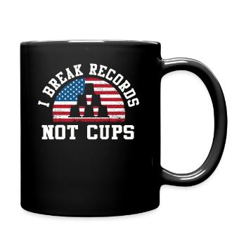 Sport Stacking Stacks Stacked Speed Cup - Tasse einfarbig - Schwarz - Rechts