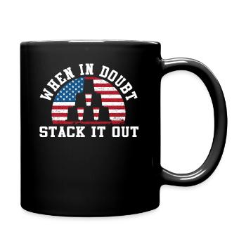 Sport Stacking Stacks Stacked Speed Cup - Tasse einfarbig - Schwarz - Rechts