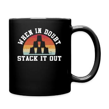 Sport Stacking Stacks Stacked Speed Cup - Tasse einfarbig - Schwarz - Rechts