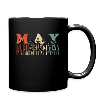 Mai 1969 Anniversaire Mai 1969 Cadeau 1969 Mai - Mug uni - noir - Droite