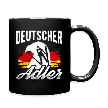 Saut à ski Eagles Vol à ski Vacances au ski Sports Skisp - Mug uni - noir - Droite
