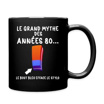 80s Eraser The Great Vintage Myth - Full Colour Mug - black - Right