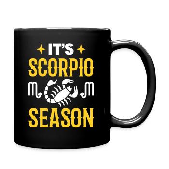 It's Scorpio Thing Astronom - Tasse einfarbig - Schwarz - Rechts