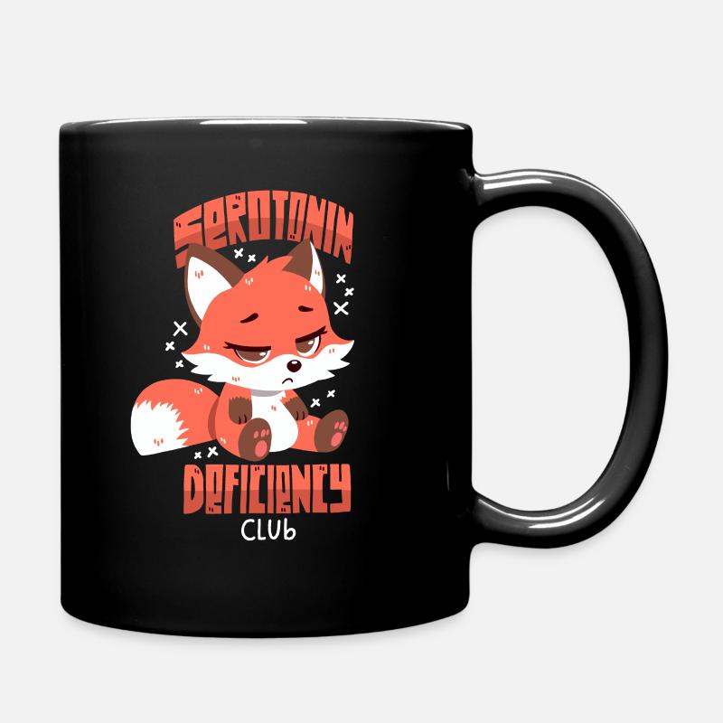 Club du déficit en sérotonine - Mug uni - noir