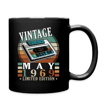 Mai 1969 - Millésime 1969 Jubilé - Mai 1969 - Mug uni - noir - Droite