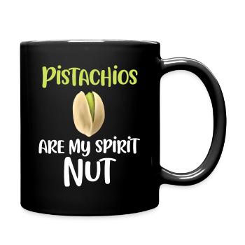 Pistazien Sind Meine - Tasse einfarbig - Schwarz - Rechts
