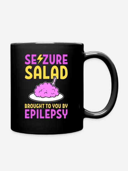 Lustiges Epilepsie-Bewusstsein Epileptologe - Tasse einfarbig - Schwarz