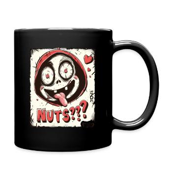 adorable, funny, crazy and crazy - Full Colour Mug - black - Right