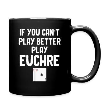 Wenn Sie Nicht Besser Spielen Können, Spielen Sie - Tasse einfarbig - Schwarz - Rechts