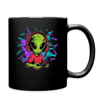 Jeux vidéo | Joueur | Console et jeux - Mug uni - noir - Droite